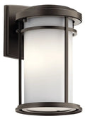 KICHLER, TOMAN OUTDOOR WALL LIGHT, OUTDOOR WALL LIGHTS