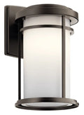 KICHLER, TOMAN OUTDOOR WALL LIGHT, OUTDOOR WALL LIGHTS
