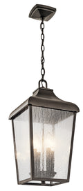 KICHLER, FORESTDALE OUTDOOR, OUTDOOR CEILING LIGHT