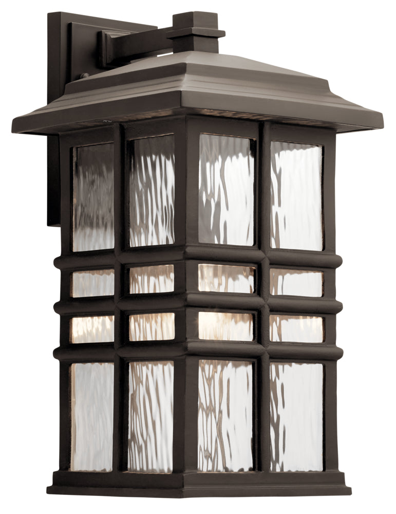 KICHLER, BEACON SQUARE OUTDOOR, OUTDOOR WALL LIGHTS