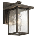 KICHLER, CAPANNA OUTDOOR, OUTDOOR WALL LIGHTS