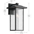 KICHLER, CAPANNA OUTDOOR, OUTDOOR WALL LIGHTS
