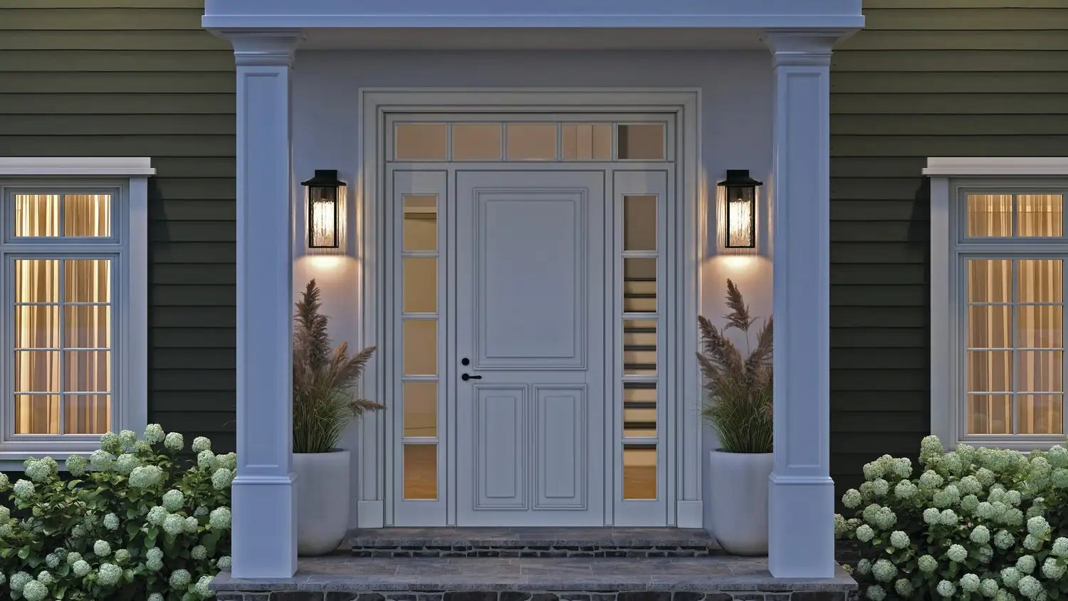 KICHLER, CAPANNA OUTDOOR, OUTDOOR WALL LIGHTS