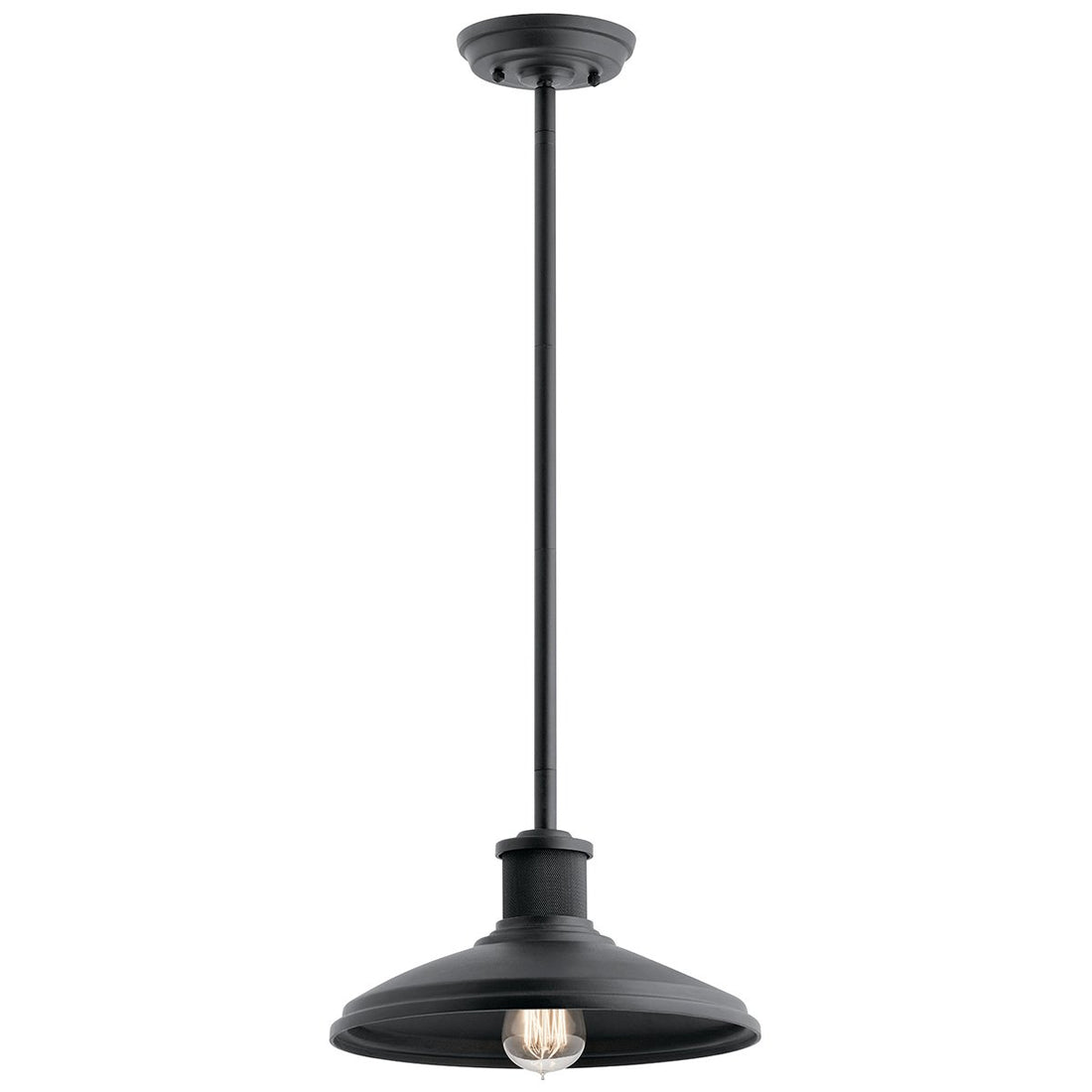 KICHLER, ALLENBURY PENDANTS, SEMI FLUSH MOUNT LIGHT