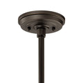 KICHLER, ALLENBURY PENDANTS, SEMI FLUSH MOUNT LIGHT