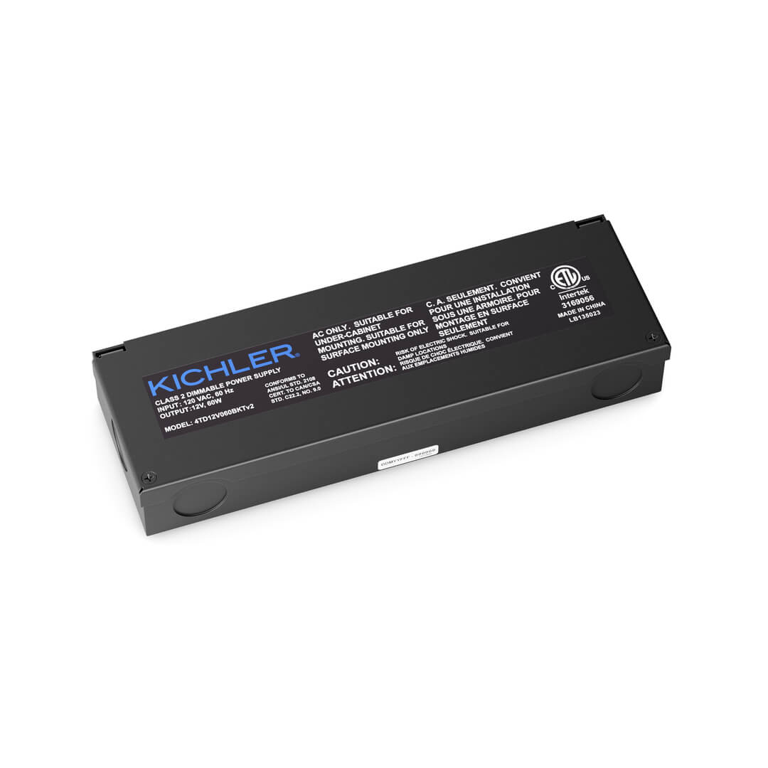 KICHLER 4TD 12V DIRECT WIRE DIMMABLE POWER SUPPLY