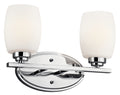 KICHLER, EILEEN BATH BRACKET, BATH VANITY LIGHT