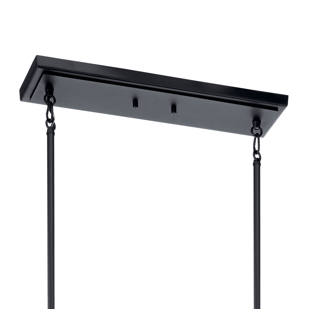 KICHLER, KITNER CHANDELIER, LINEAR LIGHT