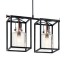 KICHLER, KITNER CHANDELIER, LINEAR LIGHT
