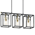 KICHLER, KITNER CHANDELIER, LINEAR LIGHT
