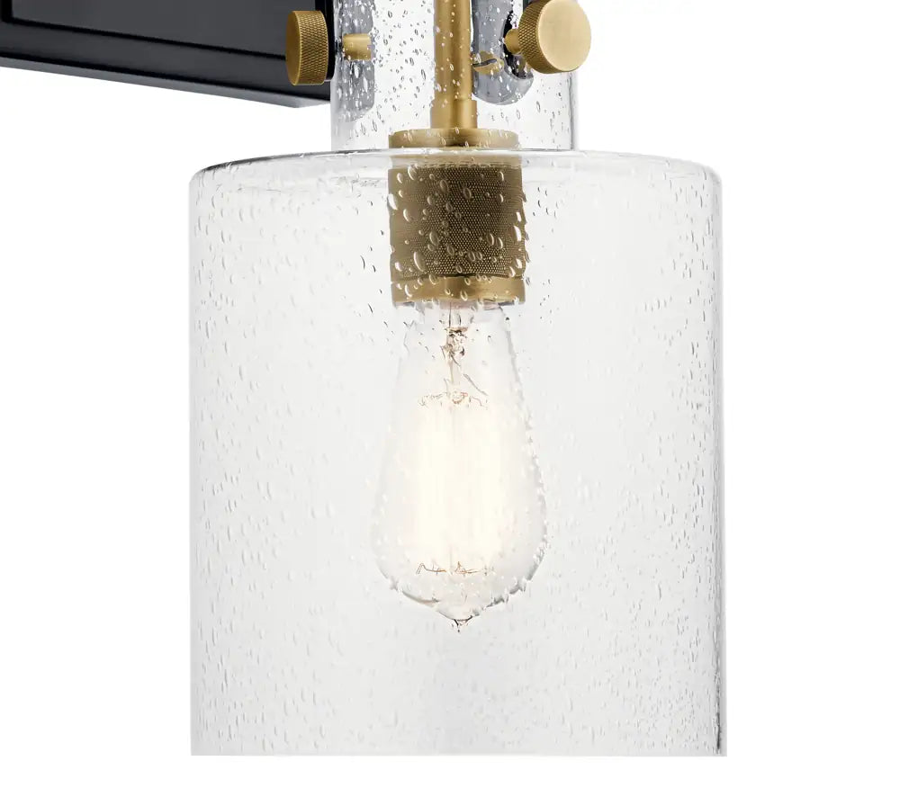 KICHLER, KITNER WALL SCONCE, WALL SCONCES