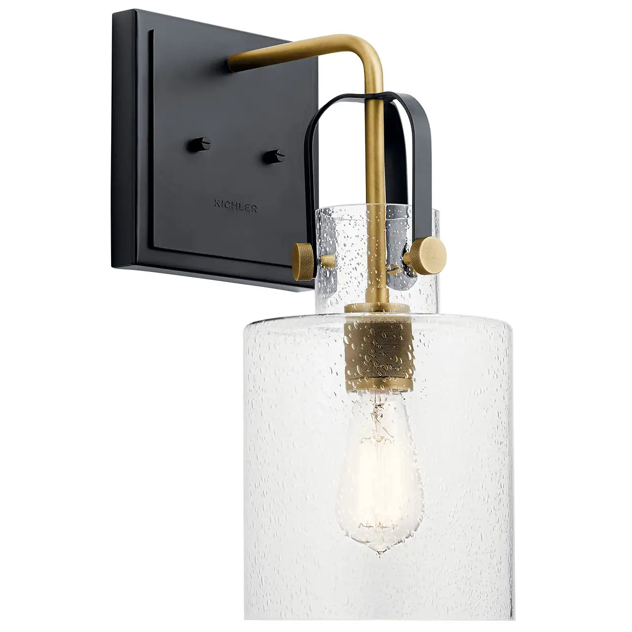 KICHLER, KITNER WALL SCONCE, WALL SCONCES