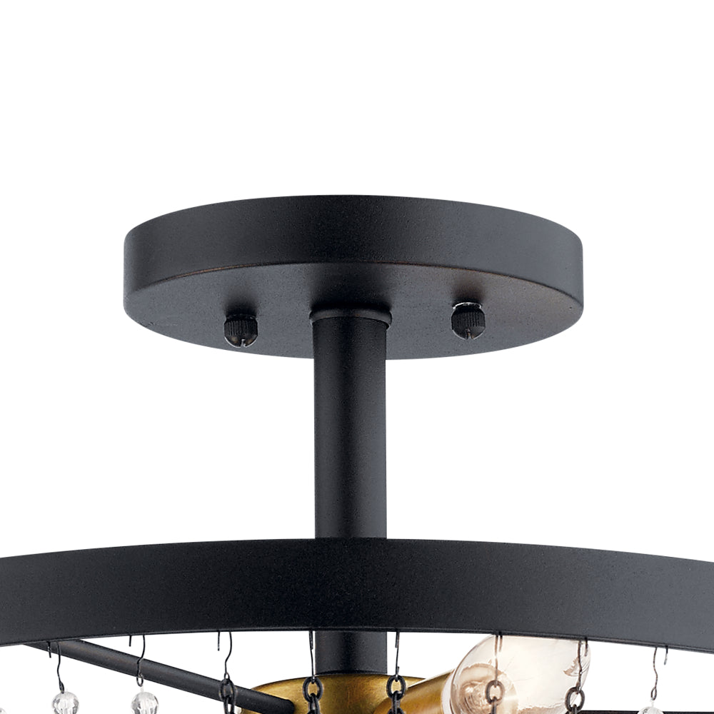 KICHLER, ALEXIA CEILING LIGHTS, SEMI FLUSH MOUNT LIGHT