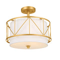 KICHLER, BIRKLEIGH PENDANTS, SEMI FLUSH MOUNT LIGHT