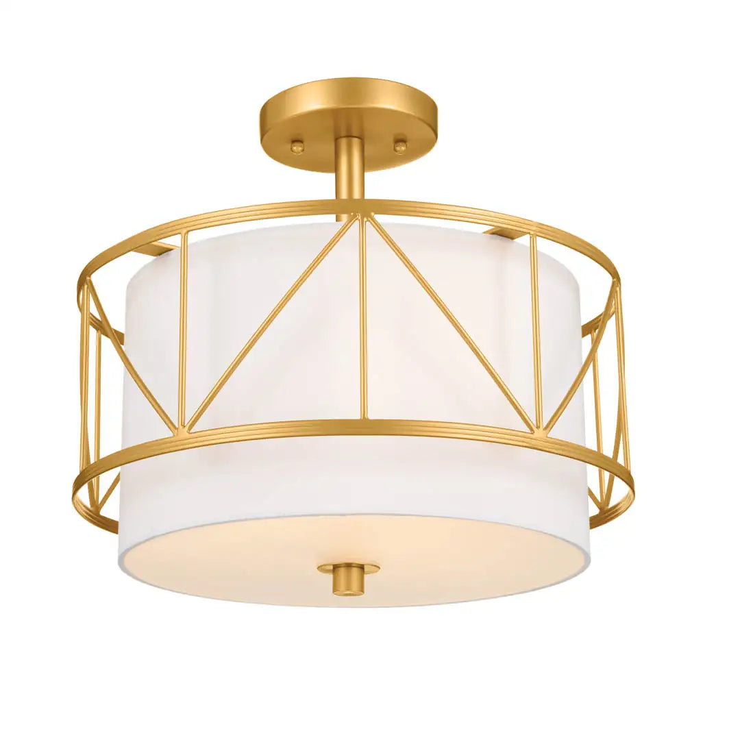 KICHLER, BIRKLEIGH PENDANTS, SEMI FLUSH MOUNT LIGHT