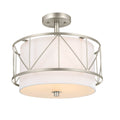 KICHLER, BIRKLEIGH PENDANTS, SEMI FLUSH MOUNT LIGHT