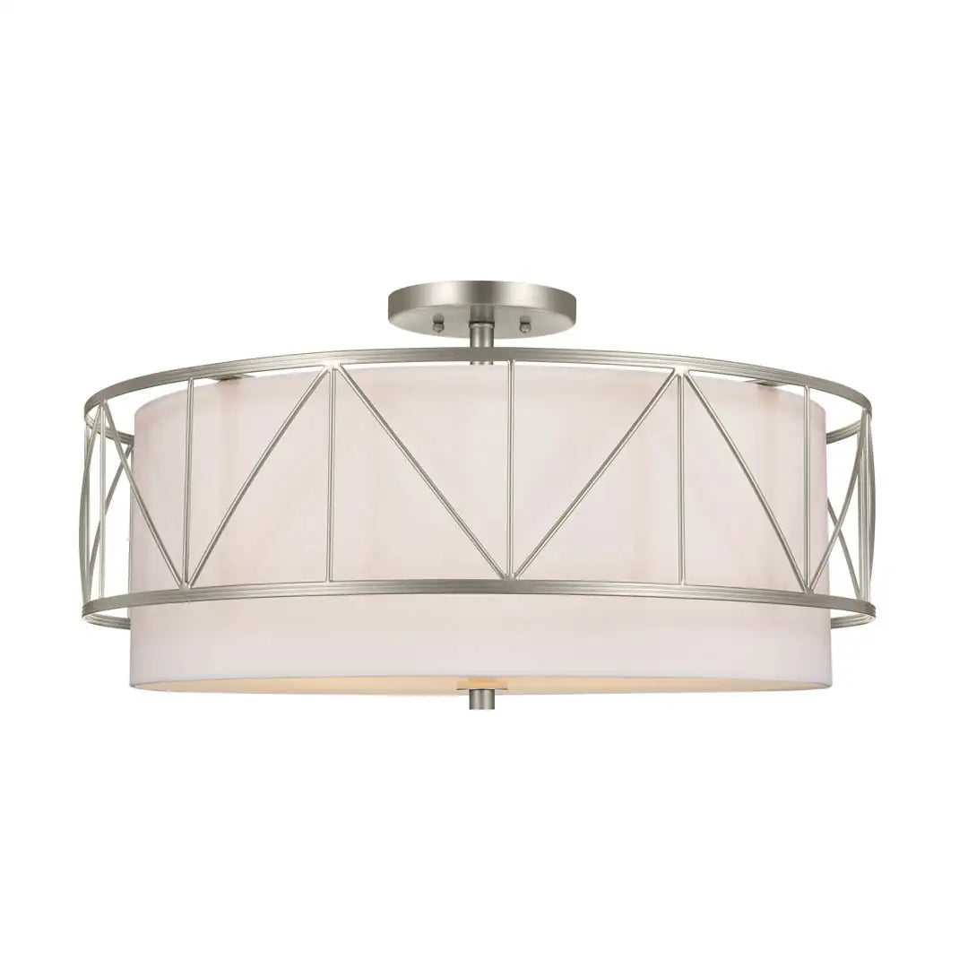 KICHLER, BIRKLEIGH CEILING LIGHTS, SEMI FLUSH MOUNT LIGHT