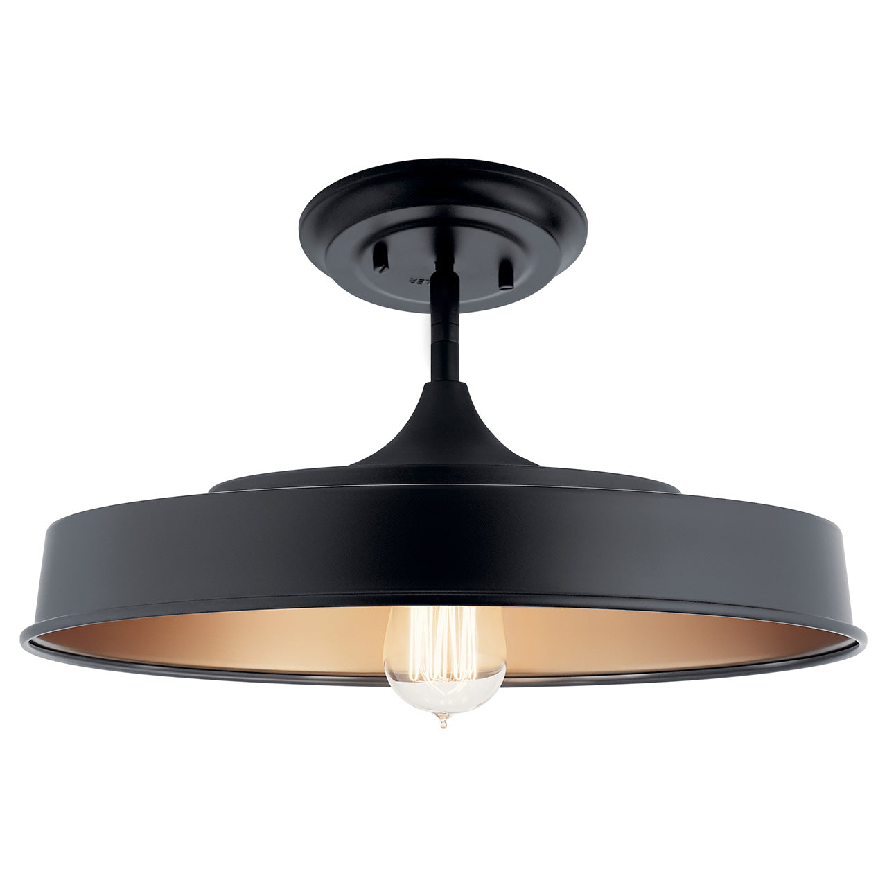 KICHLER, ELIAS CEILING LIGHTS, SEMI FLUSH MOUNT LIGHT