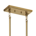 KICHLER, DARTON CHANDELIER, LINEAR LIGHT