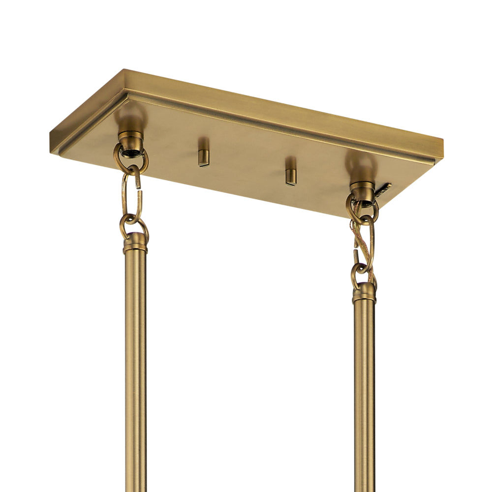 KICHLER, DARTON CHANDELIER, LINEAR LIGHT