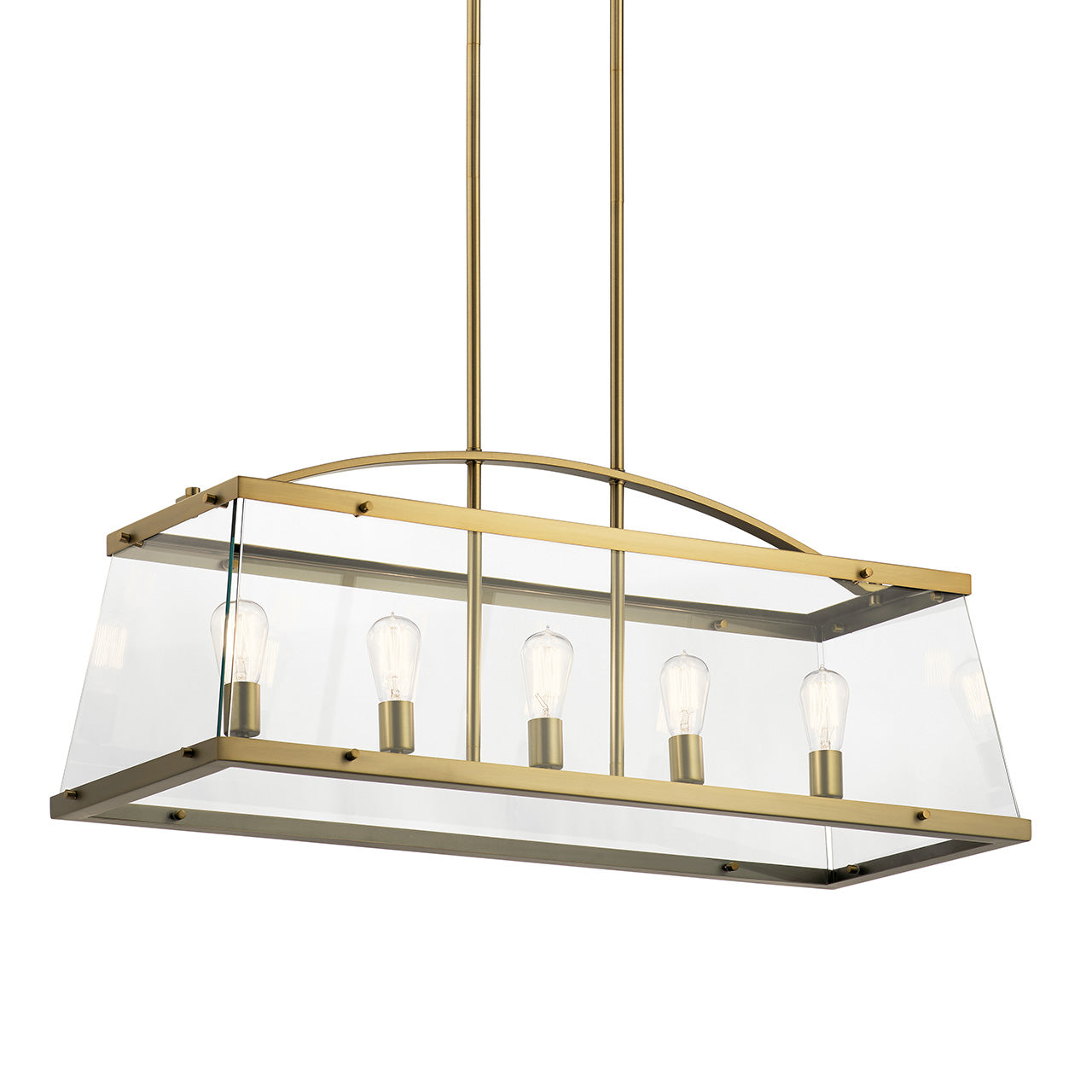 KICHLER, DARTON CHANDELIER, LINEAR LIGHT
