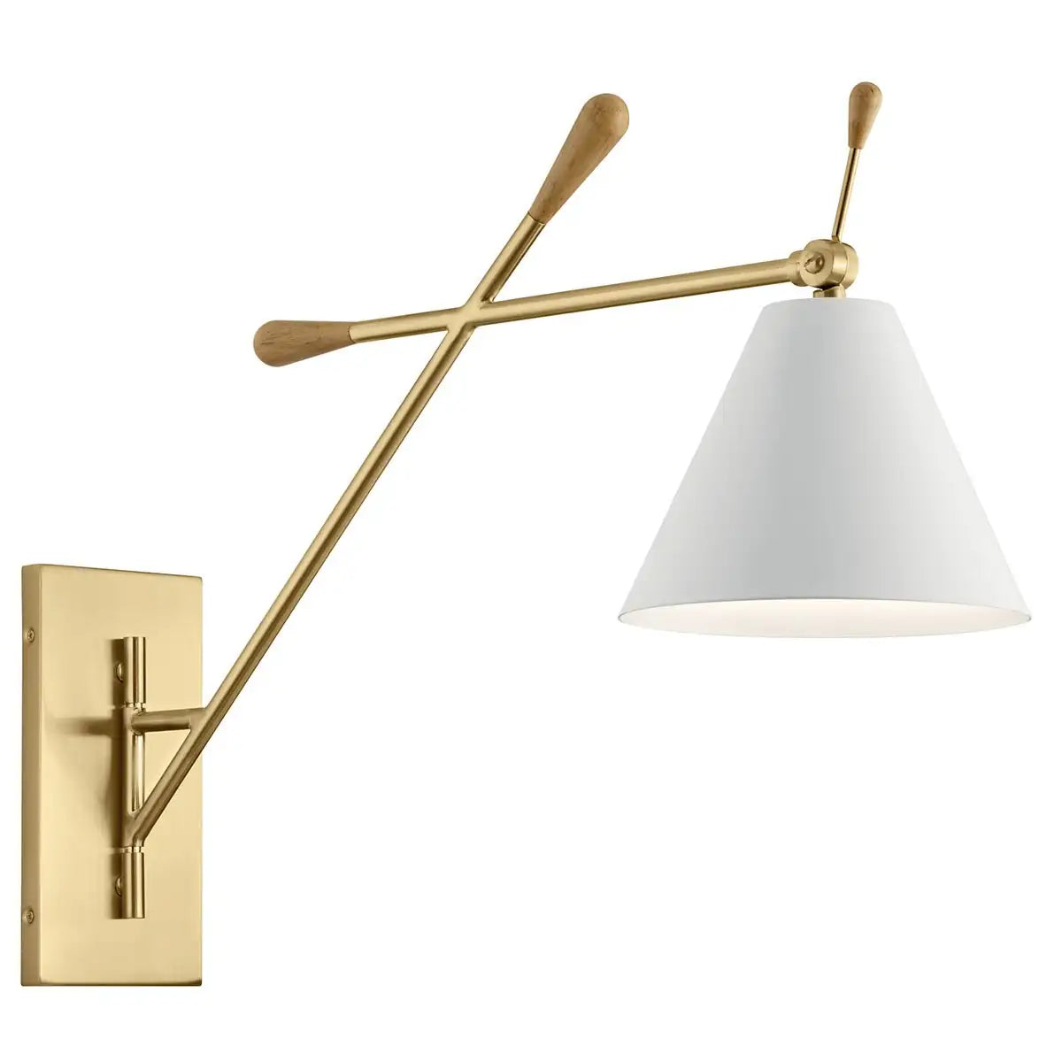 KICHLER, FINNICK WALL SCONCE, WALL SCONCES