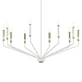 KICHLER, ARMAND CHANDELIER, LINEAR LIGHT