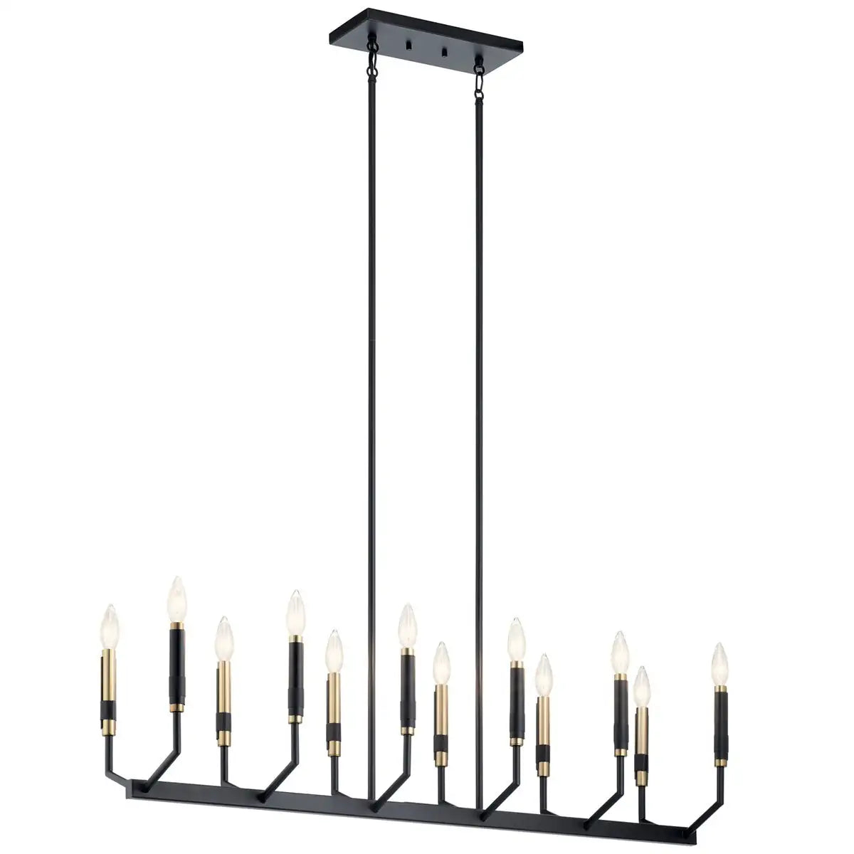 KICHLER, ARMAND CHANDELIER, LINEAR LIGHT