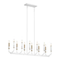 KICHLER, ARMAND CHANDELIER, LINEAR LIGHT