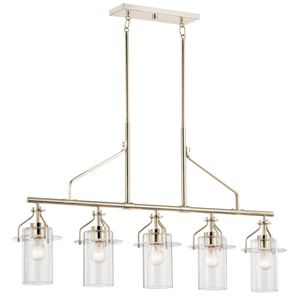 KICHLER, EVERETT CHANDELIER, LINEAR LIGHT