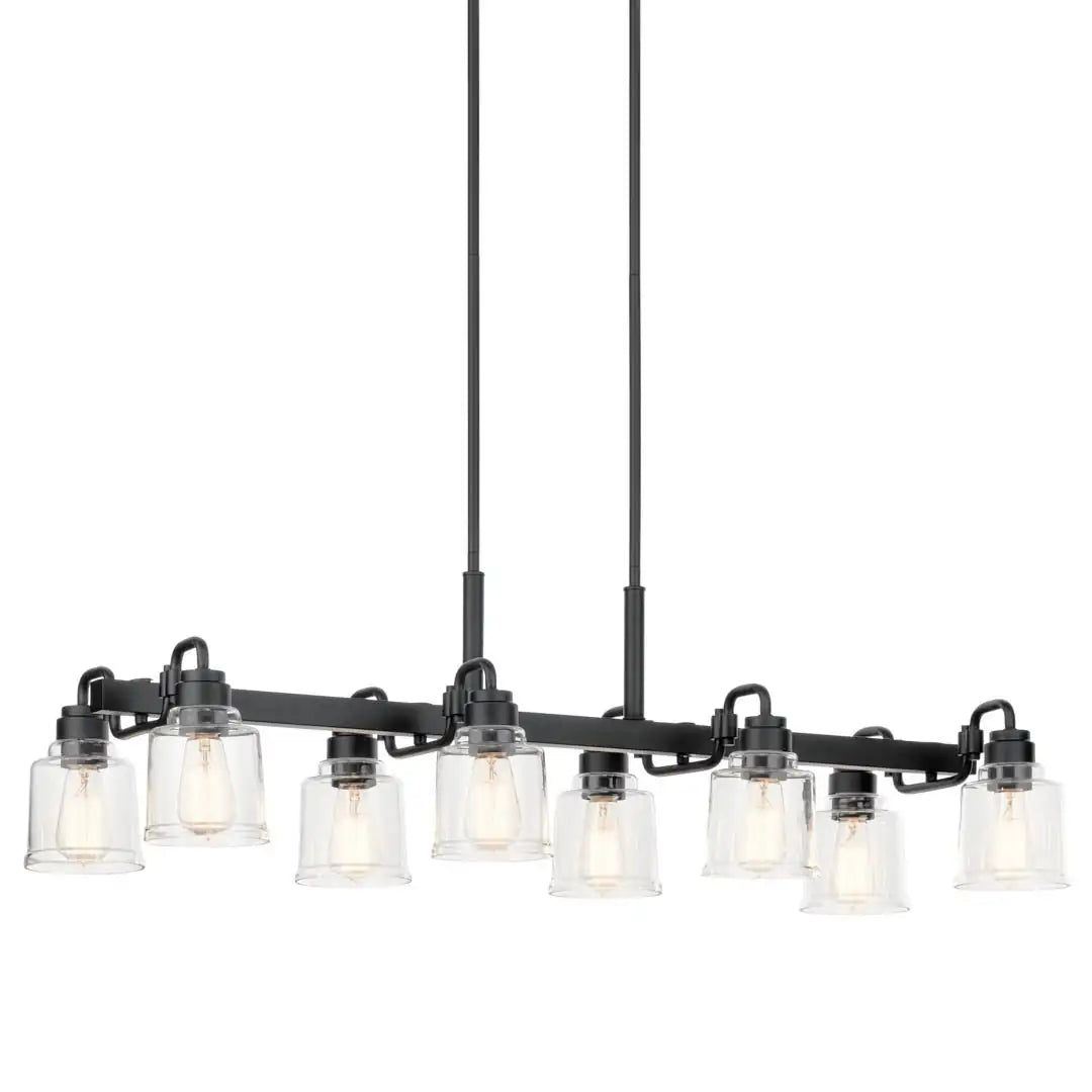 KICHLER, AIVIAN CHANDELIER, LINEAR LIGHT