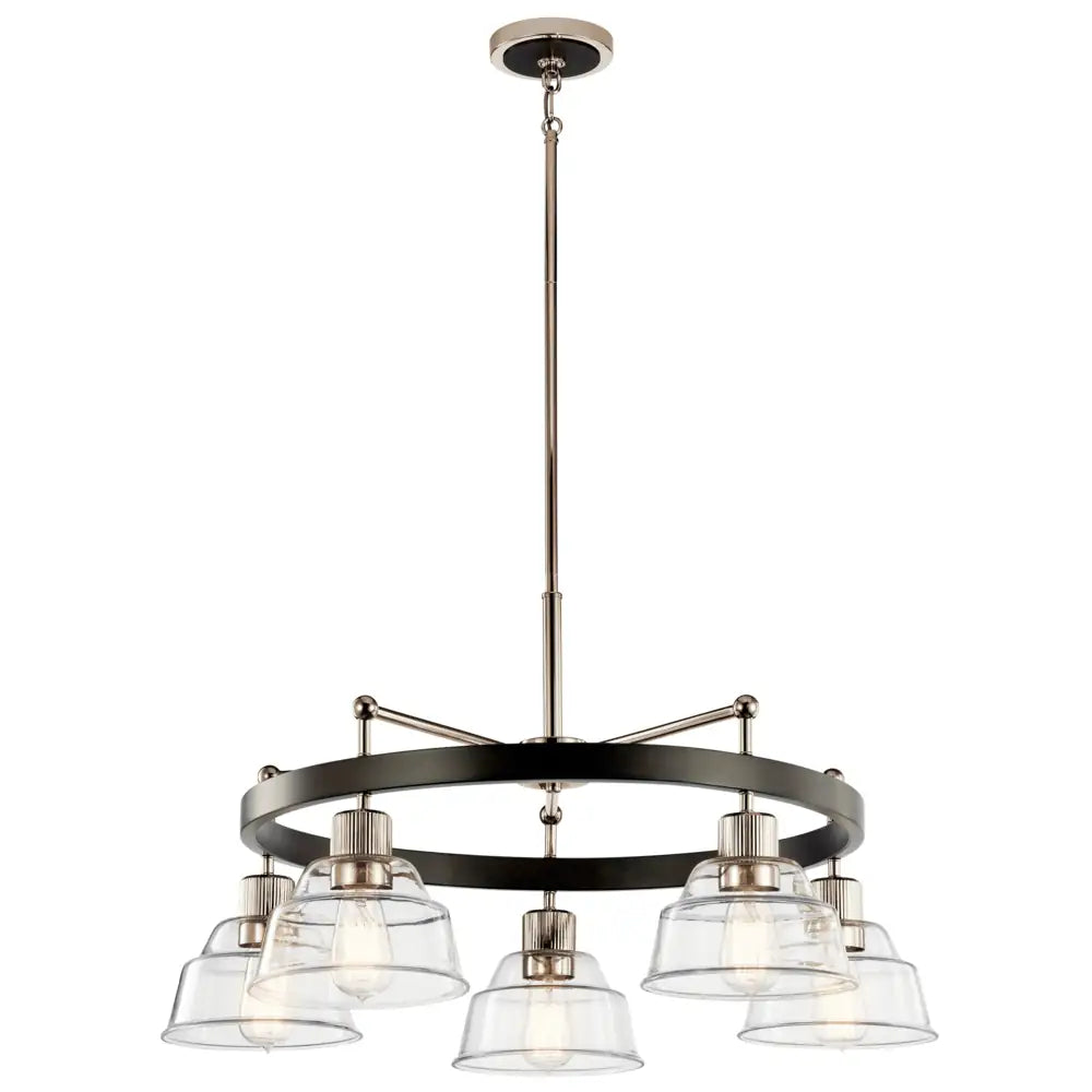 KICHLER, EASTMONT CHANDELIER, LINEAR LIGHT