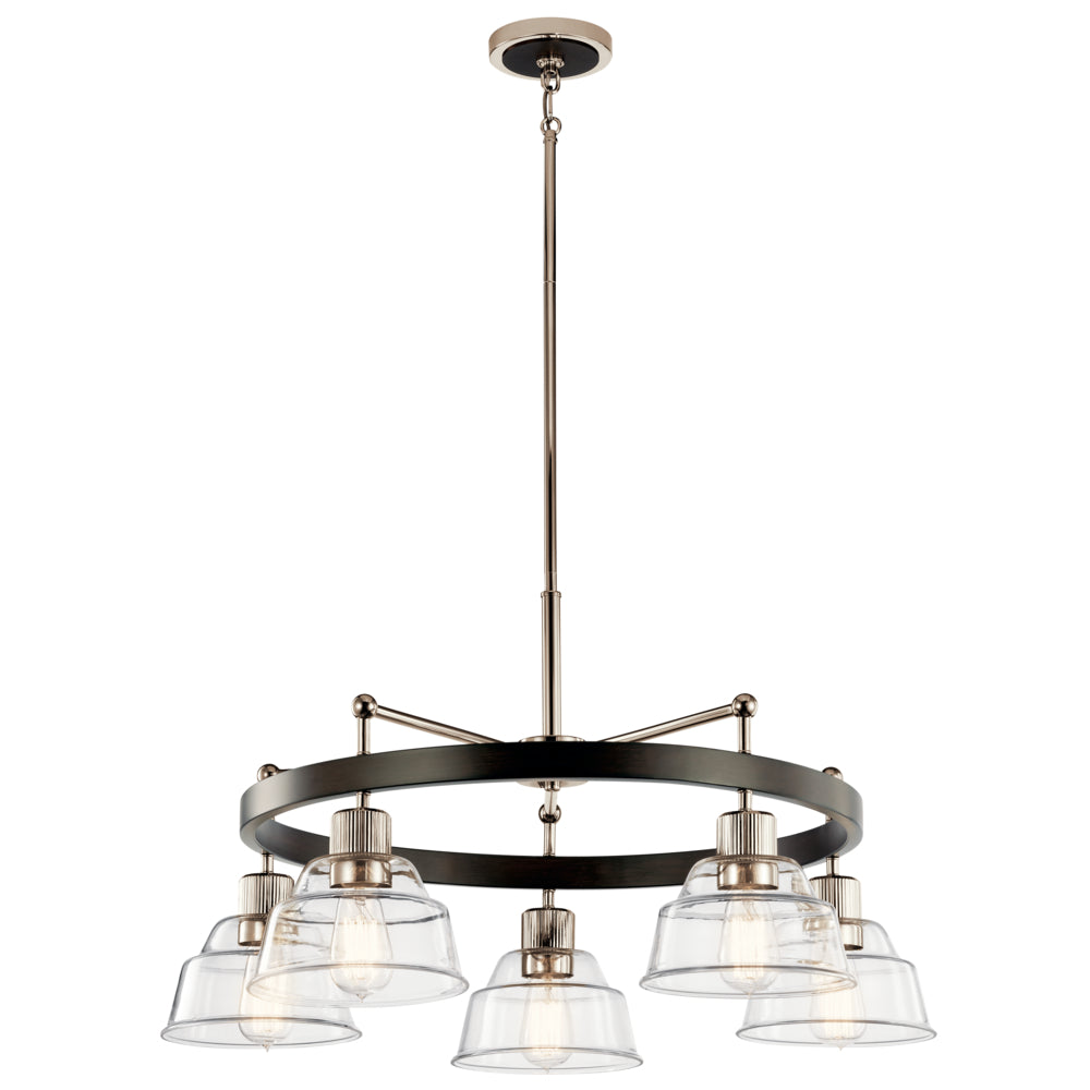 KICHLER, EASTMONT CHANDELIER, LINEAR LIGHT