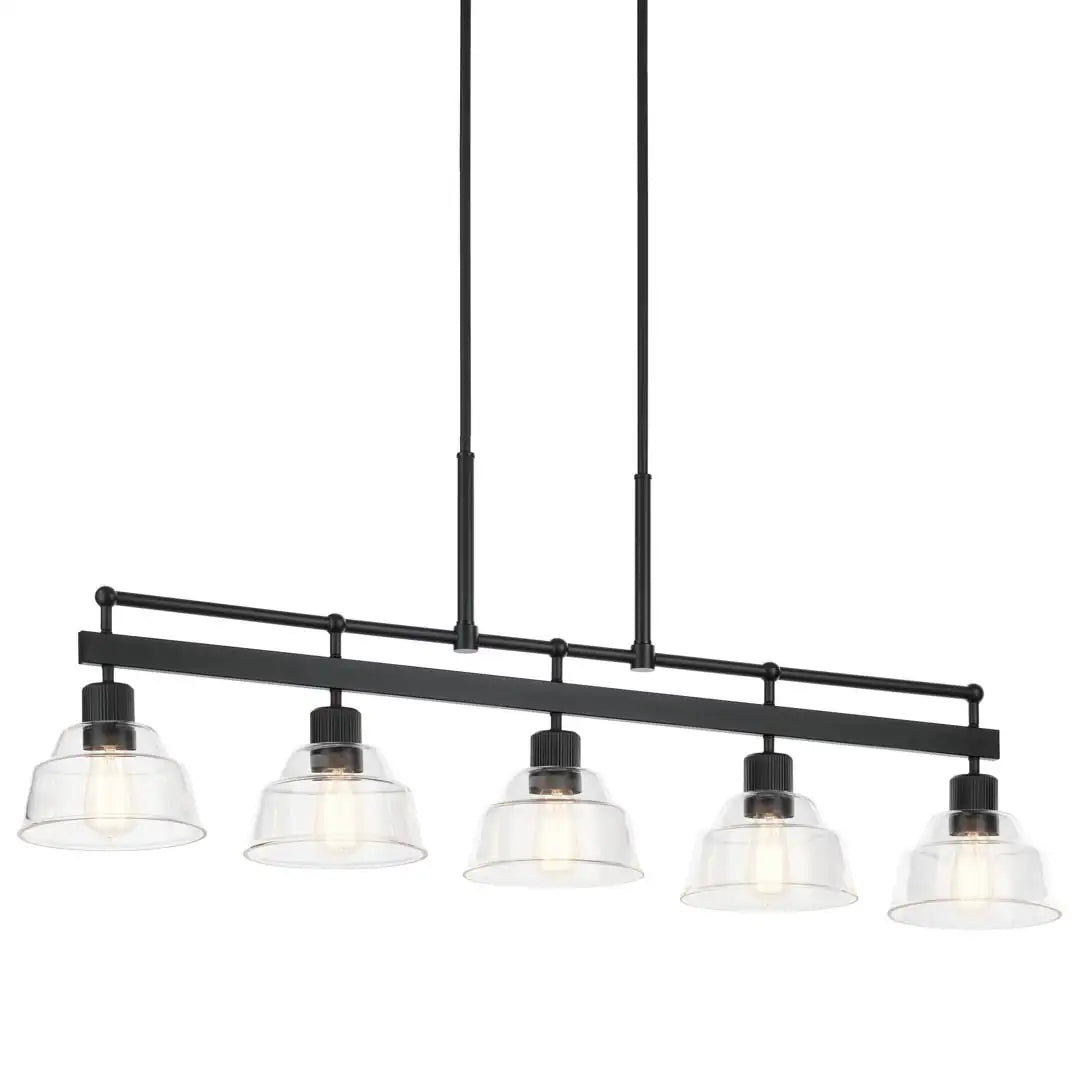 KICHLER, EASTMONT CHANDELIER, LINEAR LIGHT