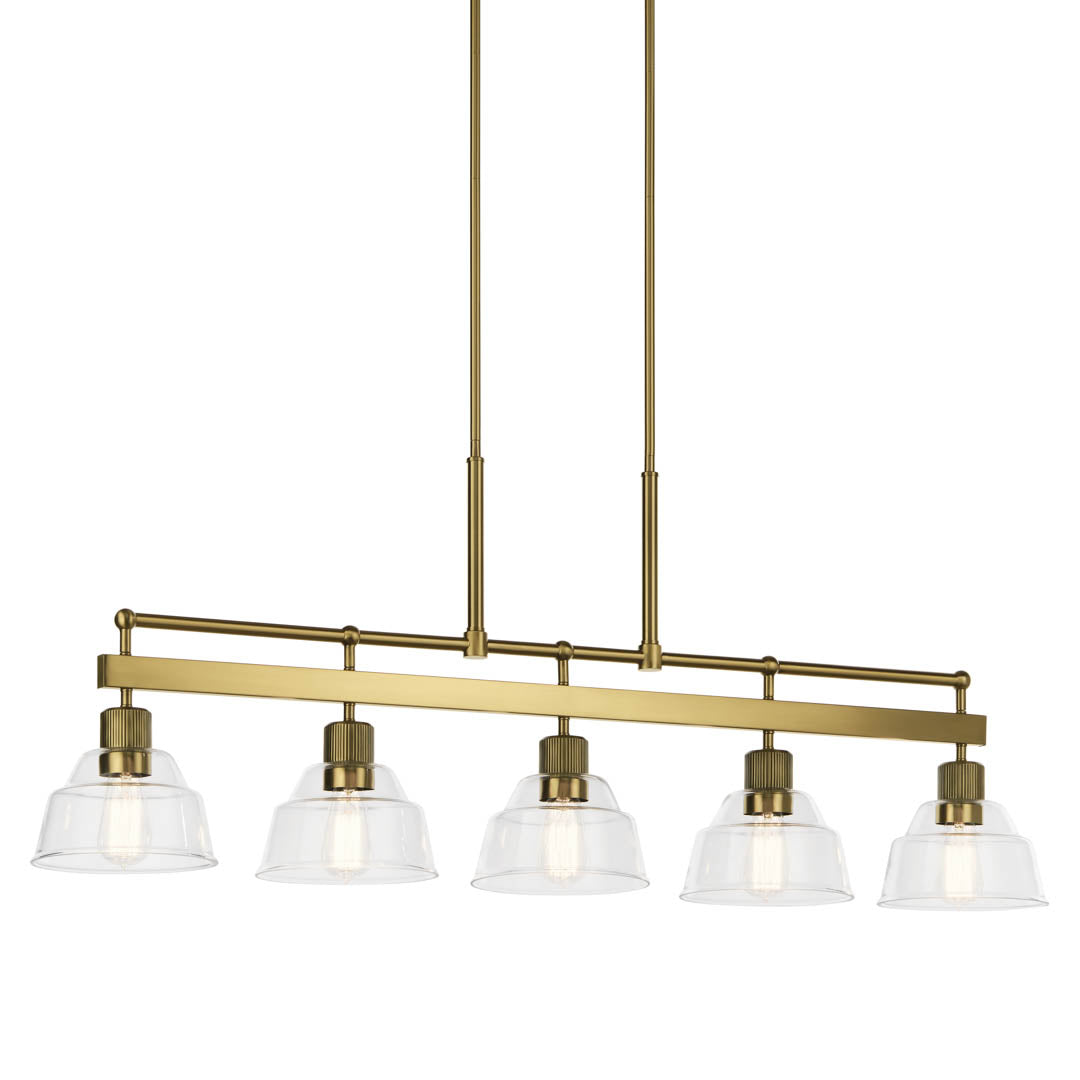 KICHLER, EASTMONT CHANDELIER, LINEAR LIGHT