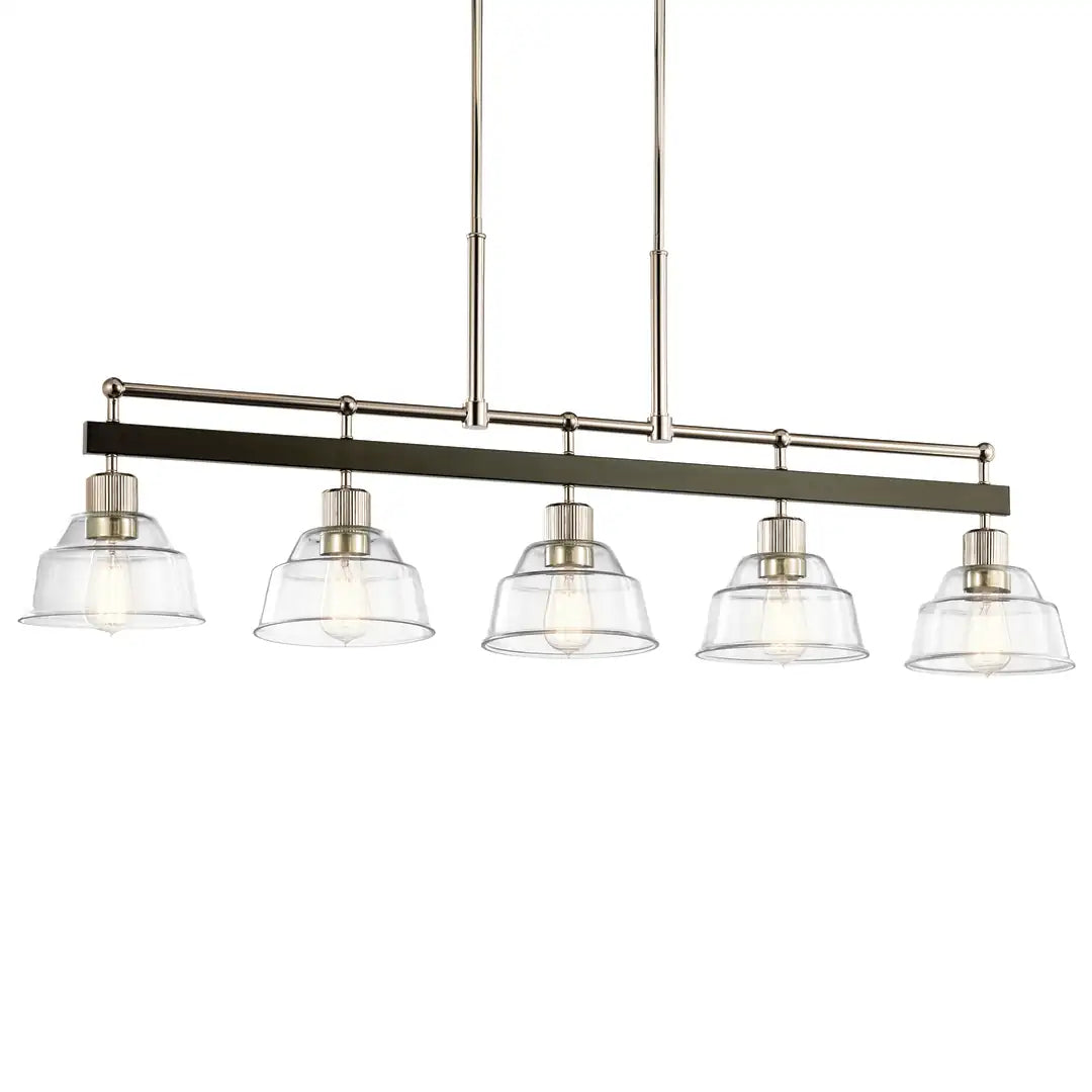 KICHLER, EASTMONT CHANDELIER, LINEAR LIGHT