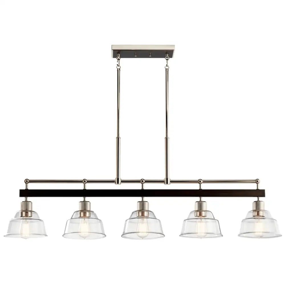 KICHLER, EASTMONT CHANDELIER, LINEAR LIGHT