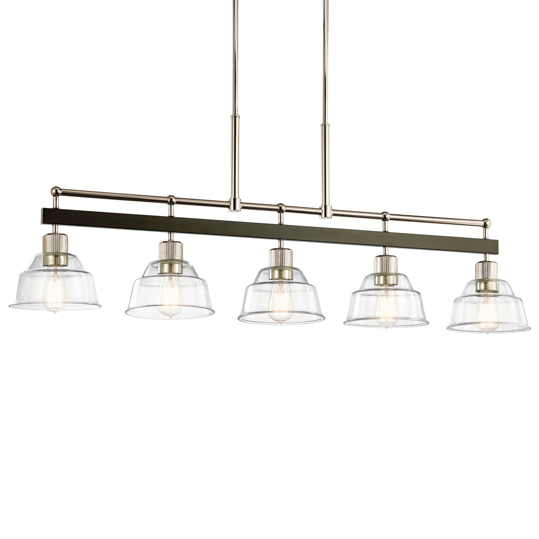 KICHLER, EASTMONT CHANDELIER, LINEAR LIGHT