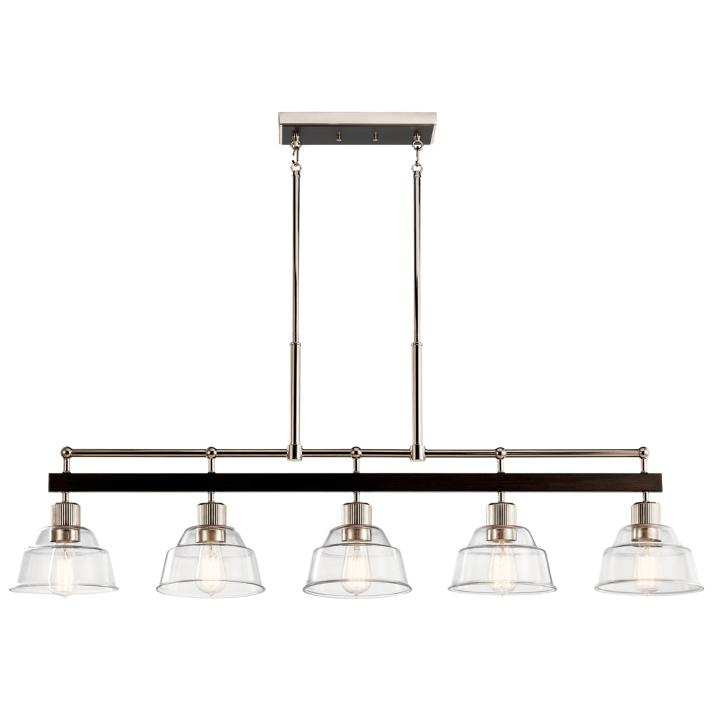 KICHLER, EASTMONT CHANDELIER, LINEAR LIGHT