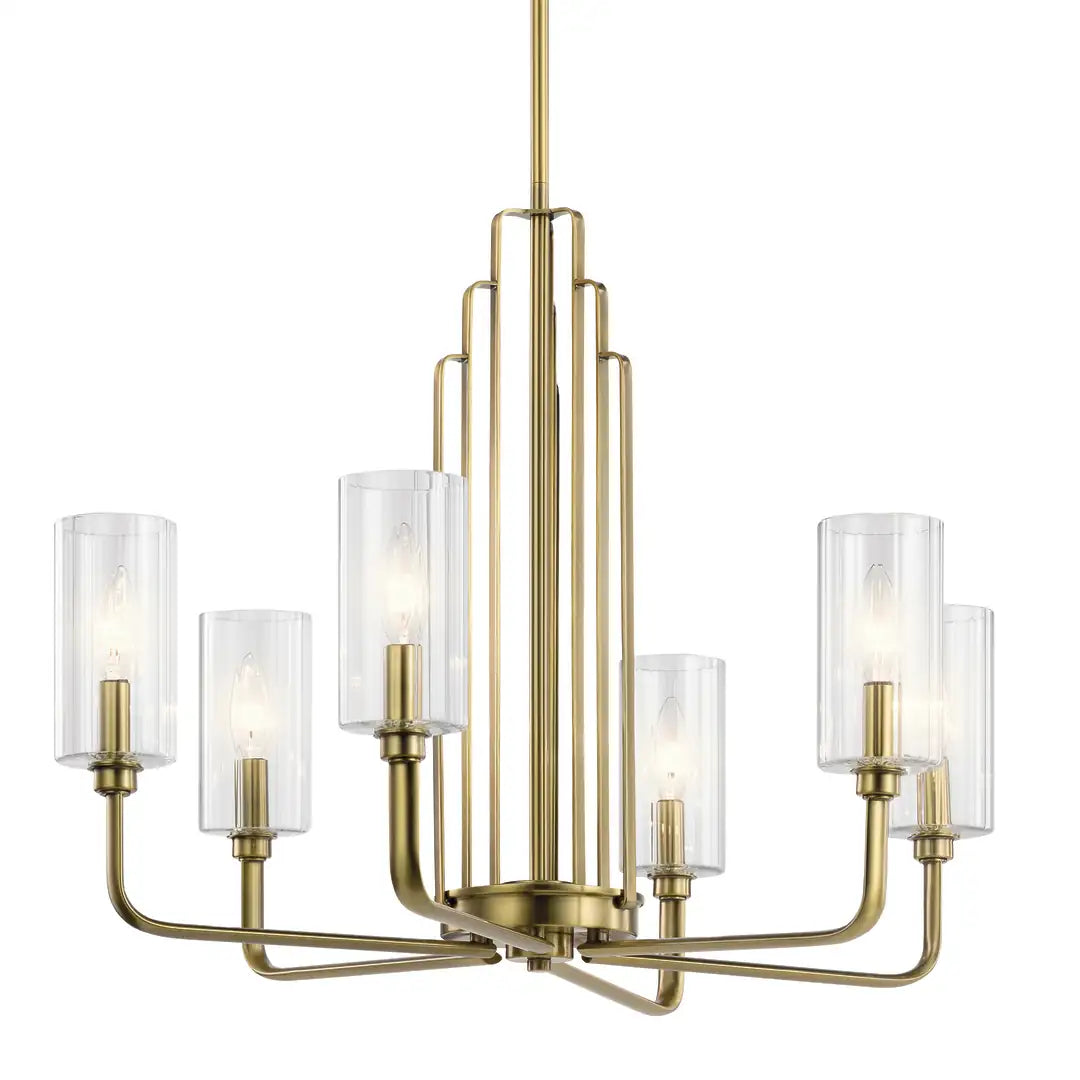 KICHLER, KIMROSE CHANDELIER, LINEAR LIGHT