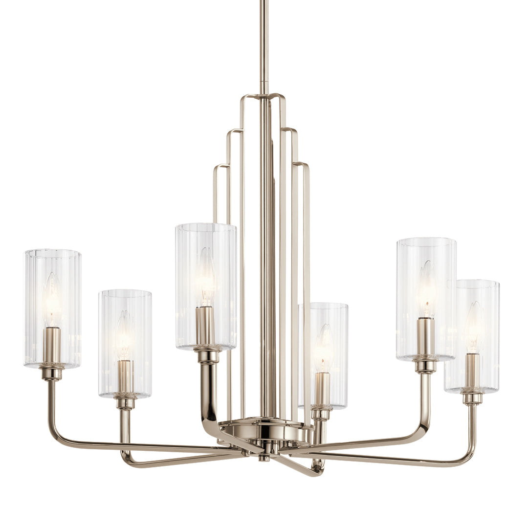 KICHLER, KIMROSE CHANDELIER, LINEAR LIGHT