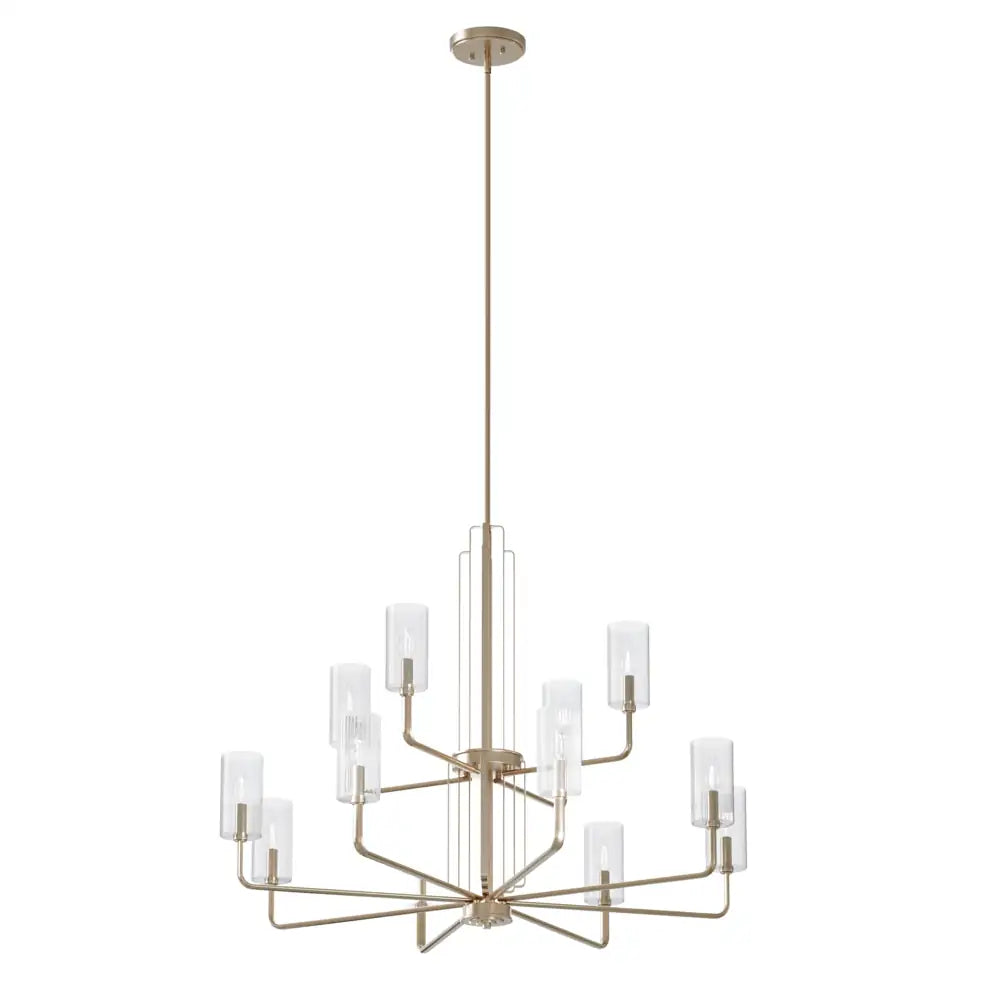KICHLER, KIMROSE CHANDELIER, LINEAR LIGHT