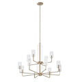 KICHLER, KIMROSE CHANDELIER, LINEAR LIGHT
