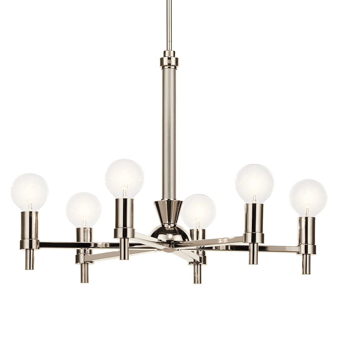 KICHLER, TORVEE CHANDELIER, LINEAR LIGHT