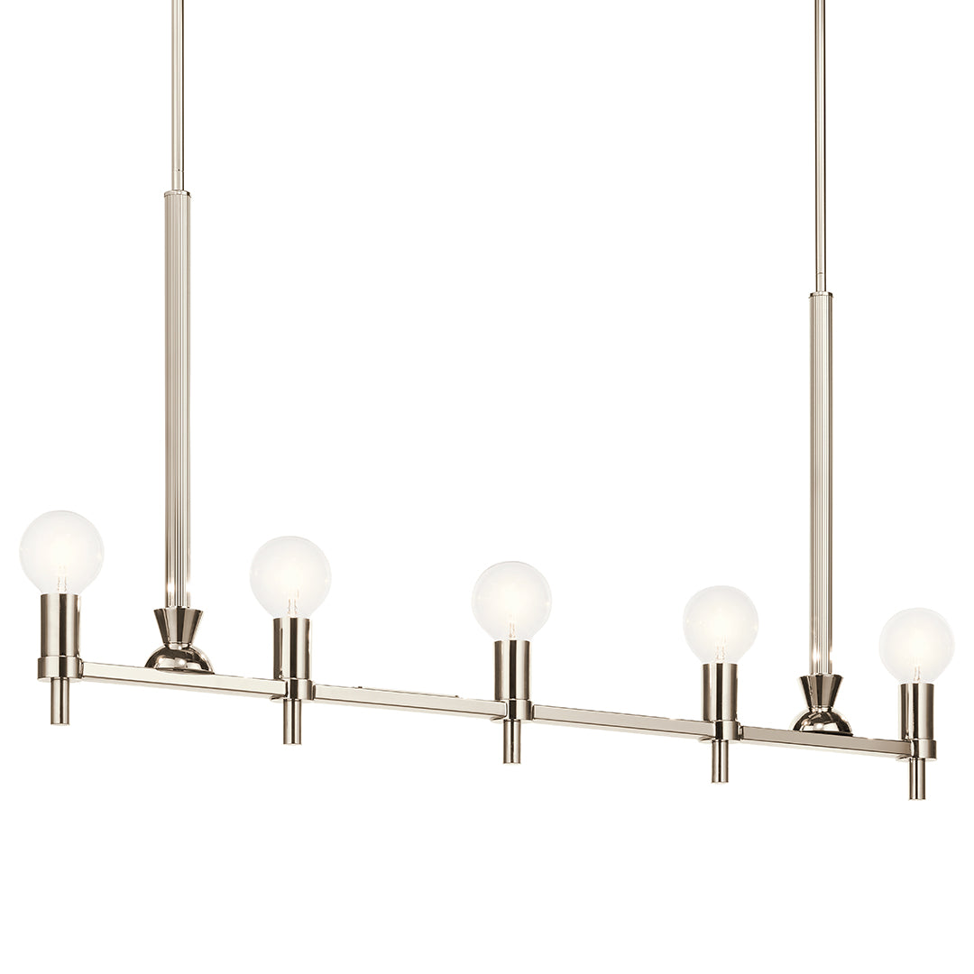 KICHLER, TORVEE CHANDELIER, LINEAR LIGHT