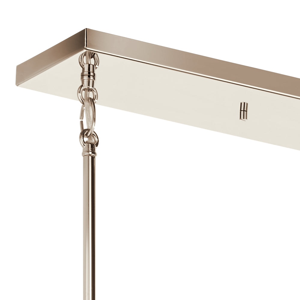 KICHLER, TORVEE CHANDELIER, LINEAR LIGHT