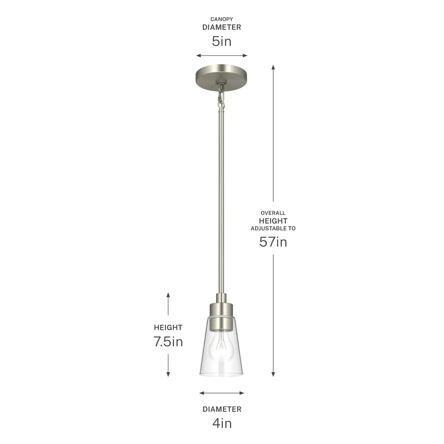KICHLER, Erma Pendants, PENDANT LIGHT