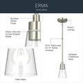KICHLER, Erma Pendants, PENDANT LIGHT