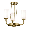 KICHLER, VETIVENE CHANDELIER, LINEAR LIGHT