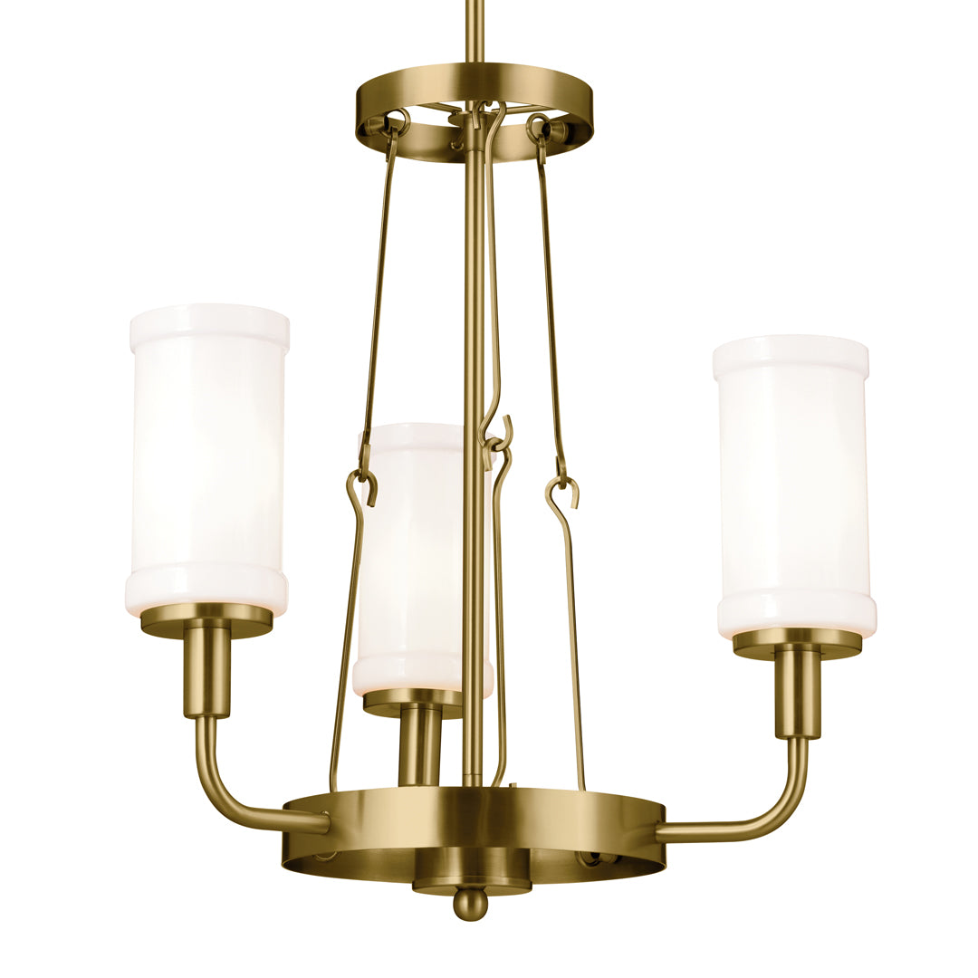 KICHLER, VETIVENE CHANDELIER, LINEAR LIGHT